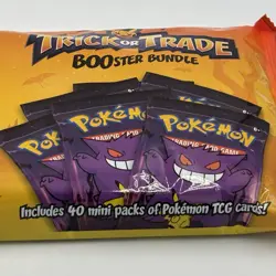 Pokemon Trading Card Game TCG Trick Or Trade BOOster Bundle 40 Mini Packs Sealed - Image 5