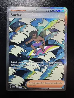 Surfer 293/217 Ascended Heroes Mega Evolution Pokemon Card SIR - Image 1
