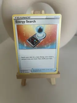 Pokemon Card 161/202 Energy Search / Sword and Shield / Base Set - Image 1