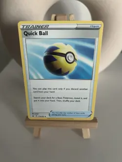 Pokemon Card 179/202 Quick Ball / Sword and Shield / Base Set - Image 1