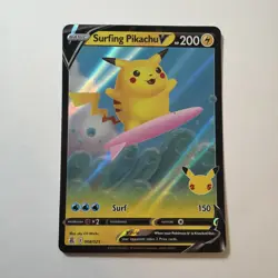 Pikachu Card Collection Inc. Surfing And Flying Pikachu 7 Cards - Image 5
