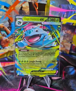 Mega Venusaur EX 003/132 Mega Evolution Double Rare Holo Pokemon Card NM - Image 1