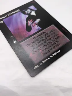 Ritual Challenge Jyhad Vampire The Eternal Struggle Rare Card - Image 3