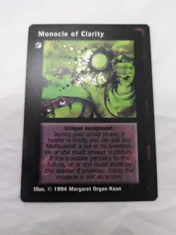Monocole Of Clarity Jyhad Vampire The Eternal Struggle Rare Card - Image 1