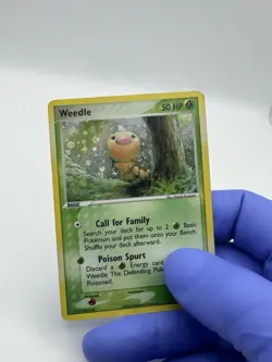 Weedle 86/112 2004 EX FireRed & LeafGreen Pokemon Card TCG Reverse Holo - LP - Image 2