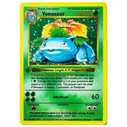 Charizard Venusaur 1999 1st Edition Custom PTCG Anime Card - Image 4