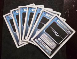 Star Trek CCG Iconic Ships – Enterprise, D’deridex, Excelsior & Klingon 16 cards - Image 2