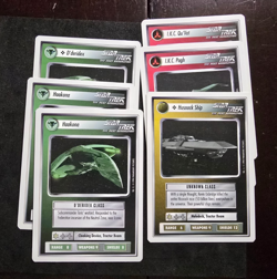 Star Trek CCG Iconic Ships – Enterprise, D’deridex, Excelsior & Klingon 16 cards - Image 3