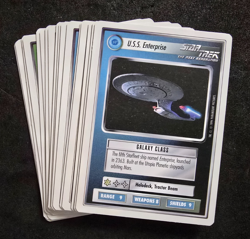 Star Trek CCG Iconic Ships – Enterprise, D’deridex, Excelsior & Klingon 16 cards - Image 4
