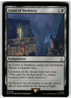 1x MTG Cover of Darkness - Assassin's Creed Rare! NM Mint! - Image 1