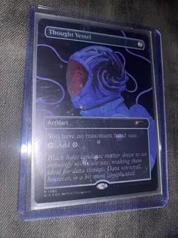 MTG Secret Lair - Thought Vessel - Galaxy Foil NM - Image 2