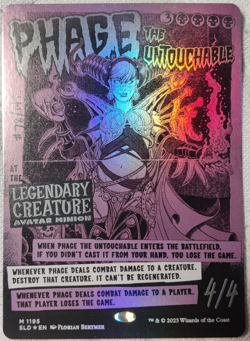 MTG Secret Lair Phage, The Untouchable #1195 -SLD Legendary Flyers NM MagiCon - Image 1