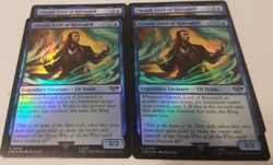 MTG Lord of the Rings Elrond, Lord of Rivendell #0049 PLAYSET 4x 2 FOIL / 2 REG - Image 1