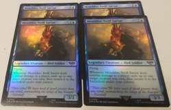 MTG Lord of the Rings U Meneldor, Swift Savior #0062 PLAYSET 4x 2 FOIL 2 REG - Image 1