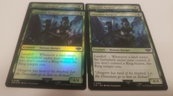 MTG 4X Lord of the Rings U Dunedain Rangers #0159 PLAYSET 2X FOIL/2X Reg - Image 1