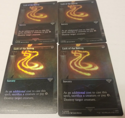 Lash of the Balrog (Borderless) 408 C LTR The Lord of the Rings MTG Foil x4 PLAY - Image 1