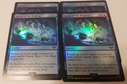 MTG Lord of the Rings U Horses of the Bruinen #0055 PLAYSET 4x FOIL - Image 1