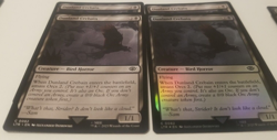 MTG 4X FOIL DUNLAND CREBAIN Lord of The Rings Common - Image 1