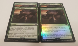 MTG 4X Lord of the Rings C Pippin's Bravery #0182 PLAYSET (1XFOIL/3XReg) - Image 1