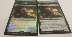 MTG 4X Lord of the Rings C Lothlorien Lookout #0175 PLAYSET (2X FOIL /2X Reg) - Image 1