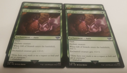 MTG 4X Lord of the Rings U Gift of Strands #0170 PLAYSET - Image 1