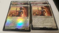 MTG 4X Lord of the Rings U Eowyn, Lady of Rohan #0010 PLAYSET 2XFOIL/2XReg - Image 1
