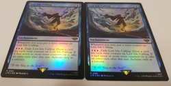 2X FOIL LOST ISLE CALLING mtg NM-M Lord of The Rings Rare - Image 1