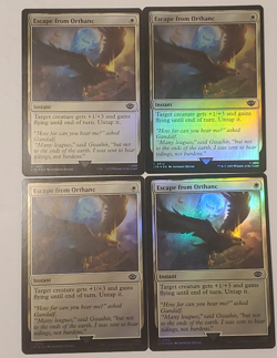 MTG 4X FOIL The Lord of the Rings: - Escape from Orthanc C0012 - Image 1
