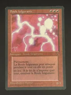Ball Lightning (French) | The Dark | MP | Rare | MTG - Image 1