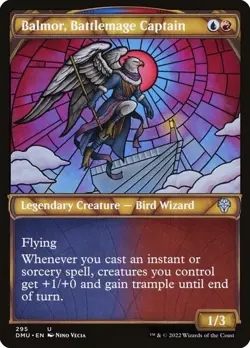 Balmor, Battlemage Captain (Showcase) DMU - Uncommon - MTG Magic Pack fresh - Image 1
