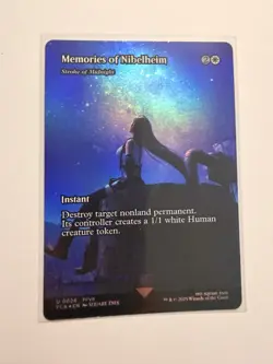 Memories of Nibelheim - Stroke of Midnight (Showcase) (FOIL) ✅FF ✅Magic (mtg) - Image 1