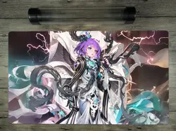 Ygomat Chaos King of Dark World Trading Card Game Playmat Free Best Tube / Bag - Image 1