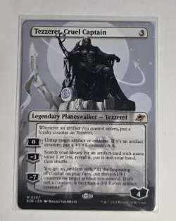 Tezzeret, Cruel Captain (Borderless) - Regular NM - Edge of Eternities - MTG - Image 1