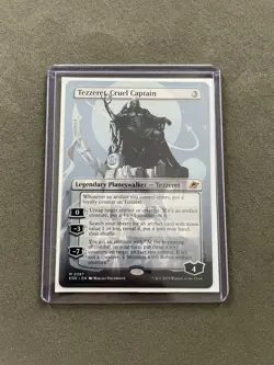 Tezzeret, Cruel Captain (Borderless) - Regular NM - Edge of Eternities - MTG - Image 1