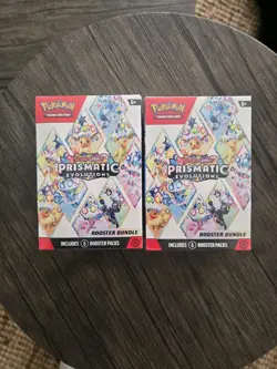 Prismatic Evolutions Booster Bundle - Lot of 2 - Factory Sealed - Pokemon TCG - Image 1