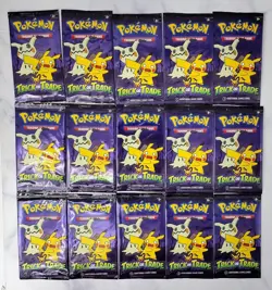 2023 Pokemon TCG Trick or Trade BOOster Bundle Lot 15 Mini Packs 🎃 - Image 2