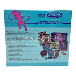 Fusion Strike Pokemon Center Sword and Shield Elite Trainer Box ETB With Case - Image 4