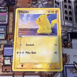 Pokemon TCG Pikachu 6/10 Latios EX Trainer Kit Non Holo Nintendo 2004 - LP - Image 1