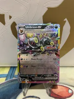 Umbreon Ex Stamped Surprise Box Promo 060/131 Pokemon Prismatic Evolutions NM - Image 1