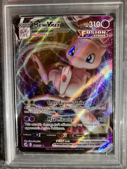 Pokemon TCG PSA 9 Mew VMAX 114/26 Fusion Strike - Image 3