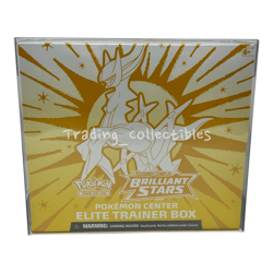 Brilliant Stars Pokemon Center Sword and Shield Elite Trainer Box ETB With Case - Image 1