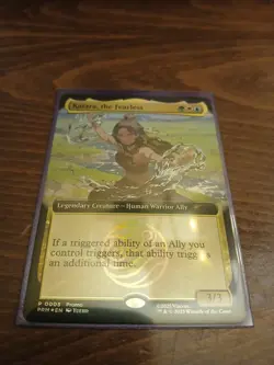 Magic The Gathering X Avatar Katara The Fearless Promo Card SDCC 2025 - Image 1