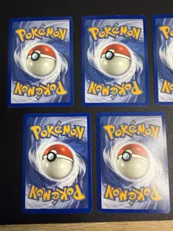 Pokemon TCG Krabby Fossil 51 Regular 1st Edition Common - Lot Of 5 51/62 - Image 5