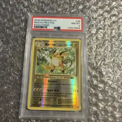 Pokemon TCG Raichu Evolutions 36/108 Reverse Holo Holo Rare - Image 2