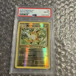 Pokemon TCG Raichu Evolutions 36/108 Reverse Holo Holo Rare - Image 3