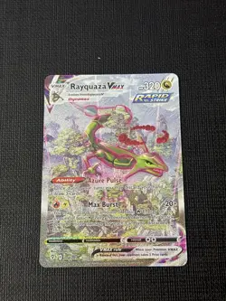 Pokemon Rayquaza VMAX Alternate Art Secret Rare Holo 218/203 Evolving Skies - Image 1