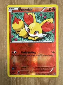Fennekin - 25/162 Pokemon - Breakthrough - Reverse Holo VLP - Image 1