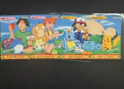 Snorlax Pikachu & Others #293 292 291 290 Pokemon Carddass Anime Collection 1999 - Image 1