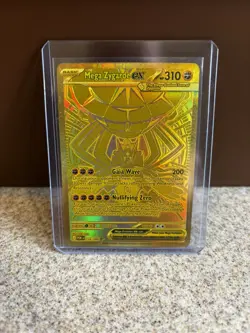 Pokemon Mega Zygarde EX 124/088Gold Perfect Order English Hyper Rare potential10 - Image 1