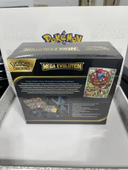Pokemon TCG Mega Evolution Lucario Elite Trainer Box ETB Factory Sealed - Image 2